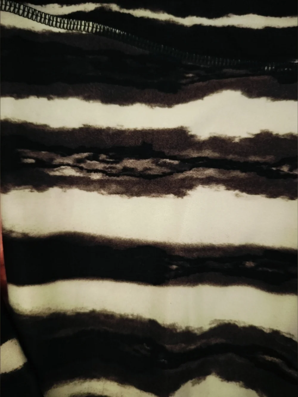 EUC Nike Dri-fit Zebra Animal Black & White Striped Leggings - XS